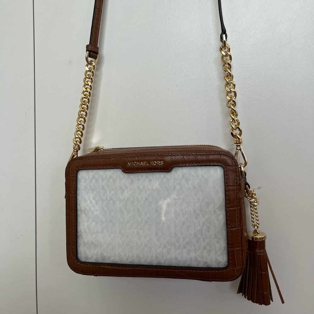 Clear Michael Kors Purse